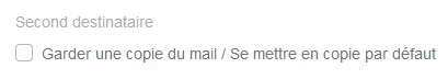 Copie mail