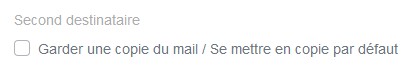 Copie mail