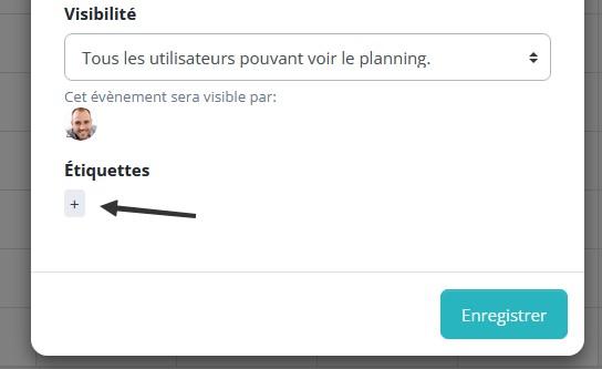 Créer etiquettes planning