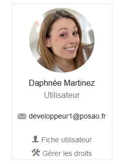 Fiche user