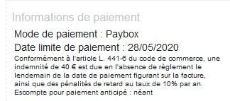 Infos paybox