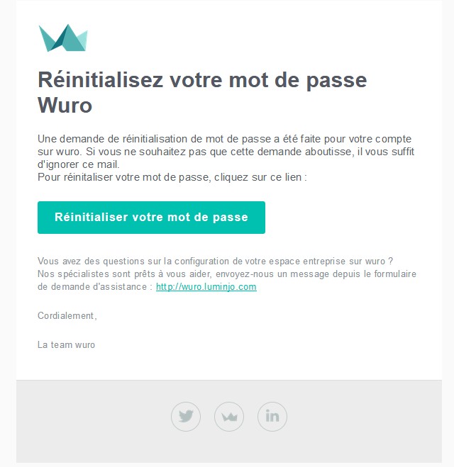 Mailrenitialisation