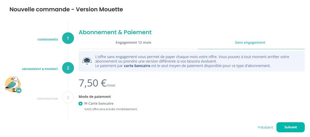 Paiement offre wuro sans engagement