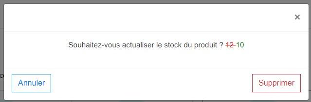 Stock actualise